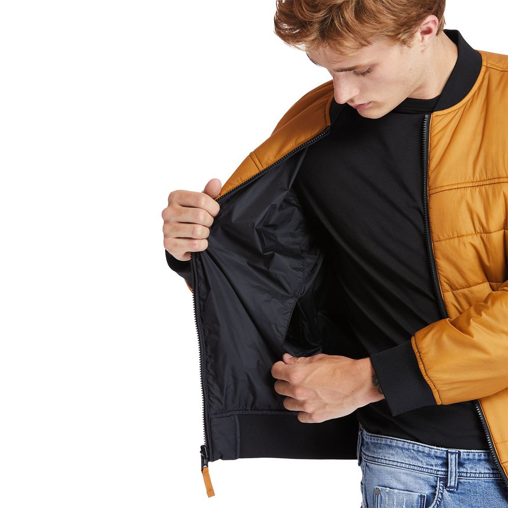 Chaquetas Timberland Hombre Foss Mountain Reversible Lightweight Marrones - Chile MST-908471